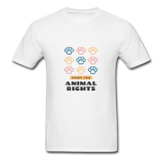 Unisex Fight For Animal Rights T-Shirt - white