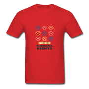 Fight For Animal Rights T-Shirt (Unisex) - red
