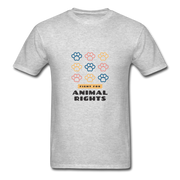 Unisex Fight For Animal Rights T-Shirt - heather gray