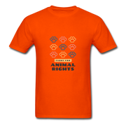 Unisex Fight For Animal Rights T-Shirt - orange