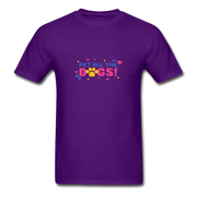 Pet All The Dogs T-Shirt (Unisex) - purple