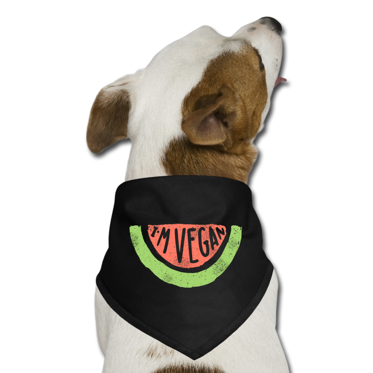 Dog Bandana - black